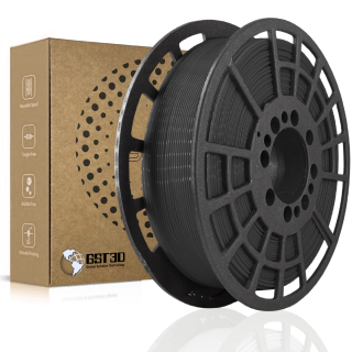 Чёрный ASA 900Grs филамент (filament) 1.75mm 1kg