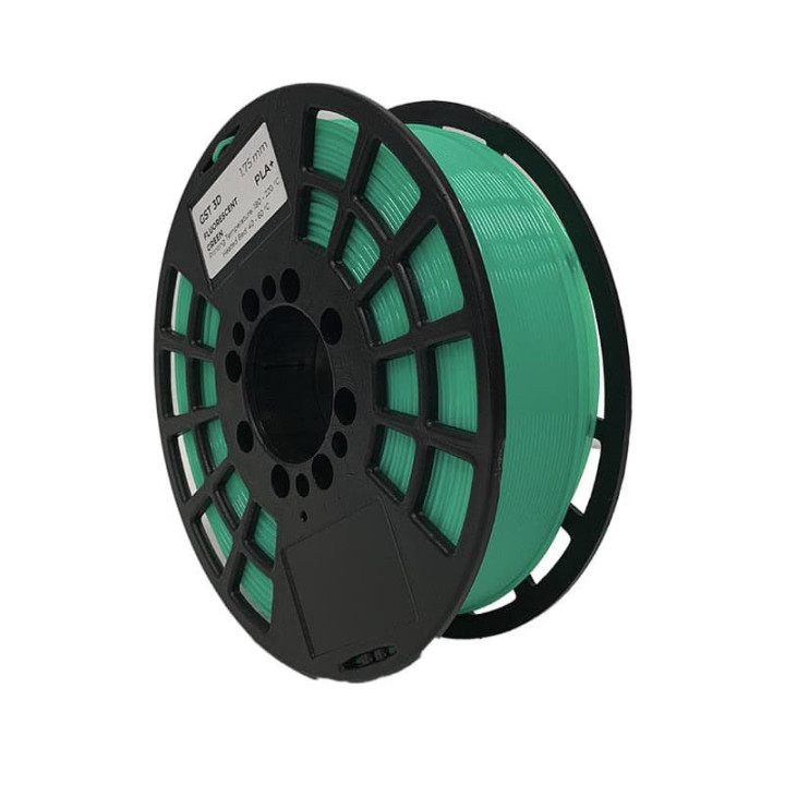 Fluorescējoši zaļš PLA+ diegs (Filament) 1,75 mm, 1 kg
