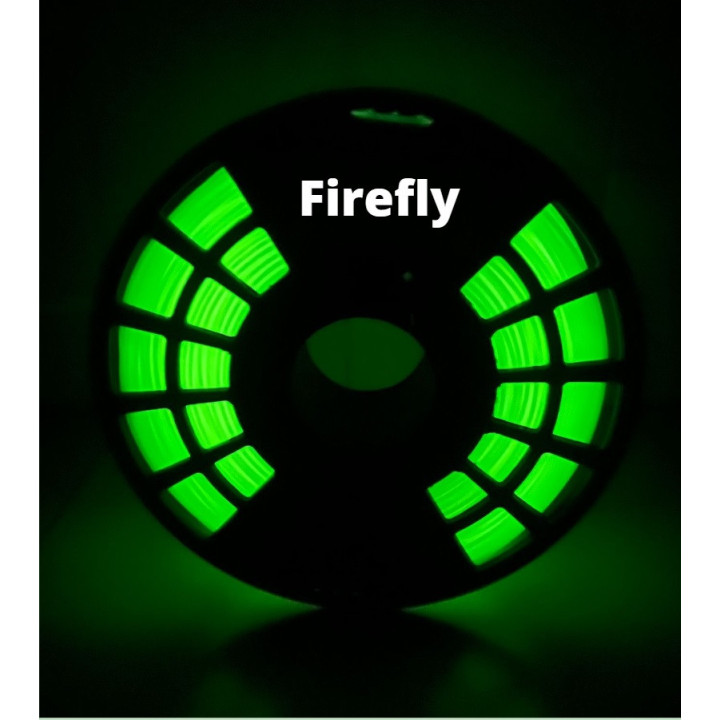 PLA+ филамент "Firefly" (светящийся в темноте), 1,75 мм, 1 кг