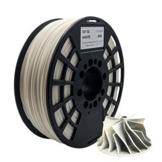 White ABS Filament 1.75mm 1kg