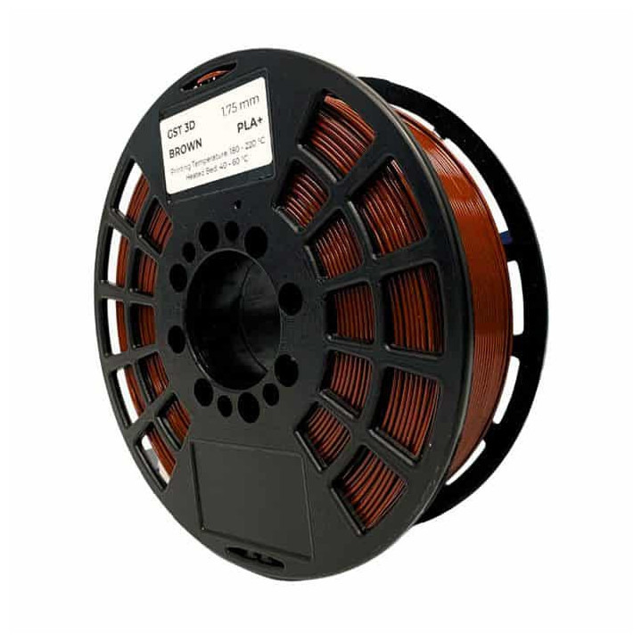 Brown PLA+ Filament 1.75mm 1kg