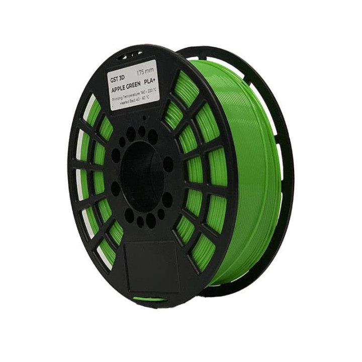 Ābolu zaļš PLA+ diegs (Filament) 1.75mm 1kg