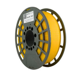 Dzeltens PLA+ diegs 1.75mm 1kg